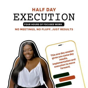 Half Day Execution — $650